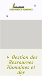 Mobile Screenshot of formation-ressources-humaines.com